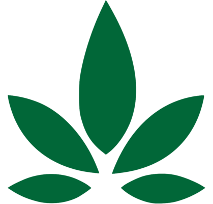 Prairie Cannabis Logo Leaf