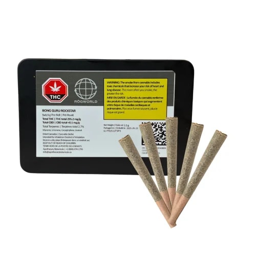 ROGWORLD - Bong Guru Rockstar - Pre-Roll