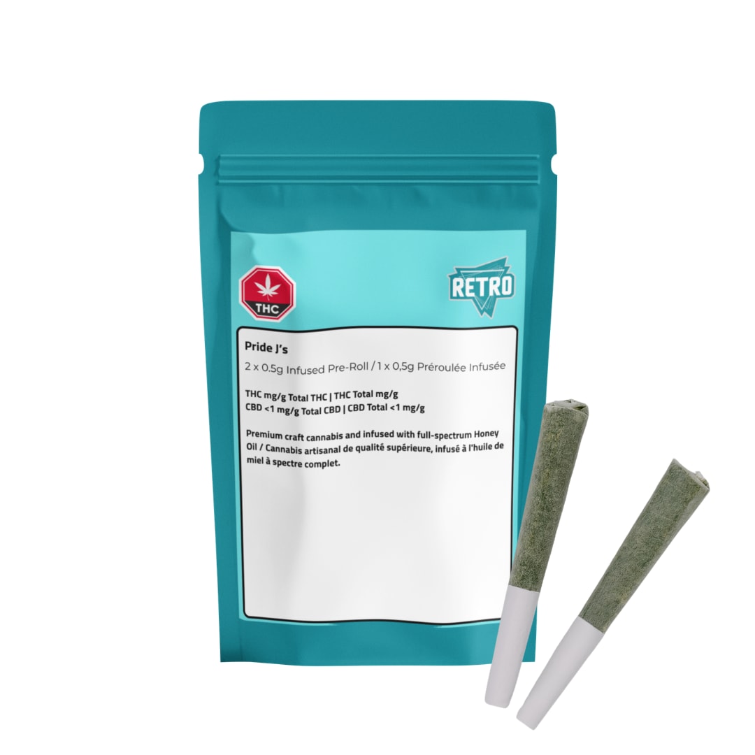 Retro Cannabis - Pride J's - Infused Pre-Rolls