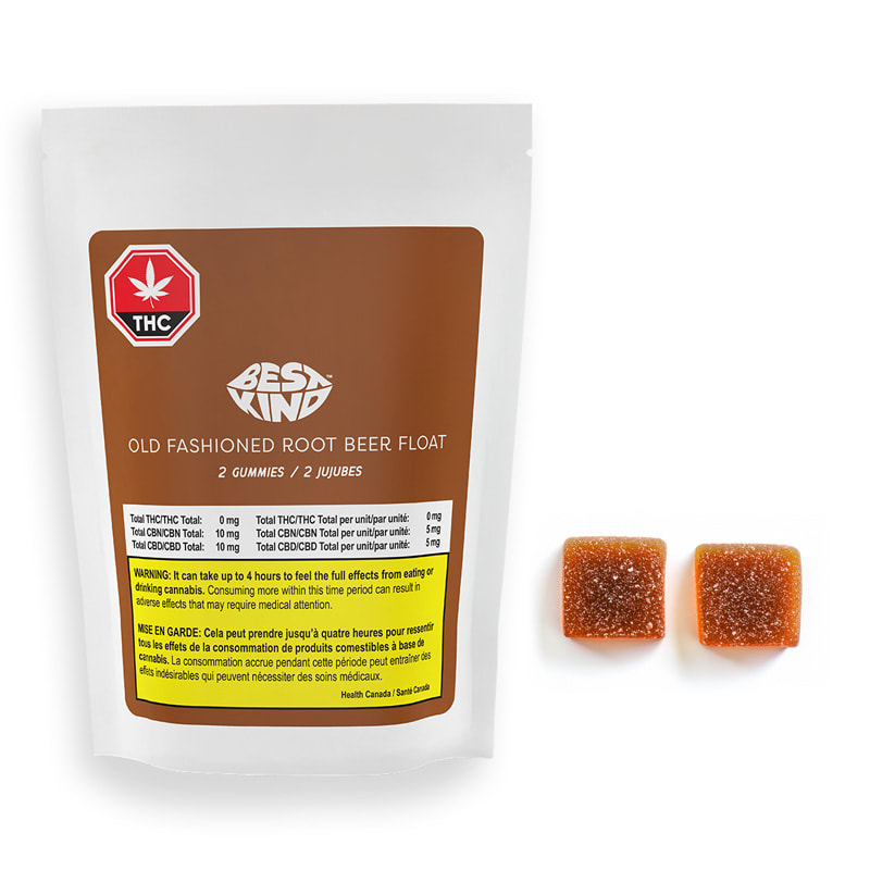 Best Kind - Old Fashioned Root Beer Float Gummies - 2 x 5mg Active