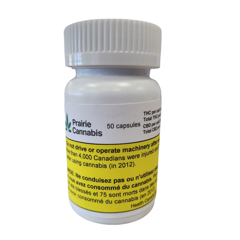 Prairie Cannabis - CBD Capsules